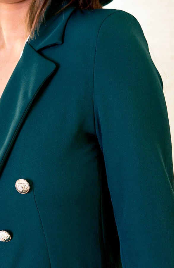 Blazer Met Knopen Lola Smaragd – shoparchief — foto 5
