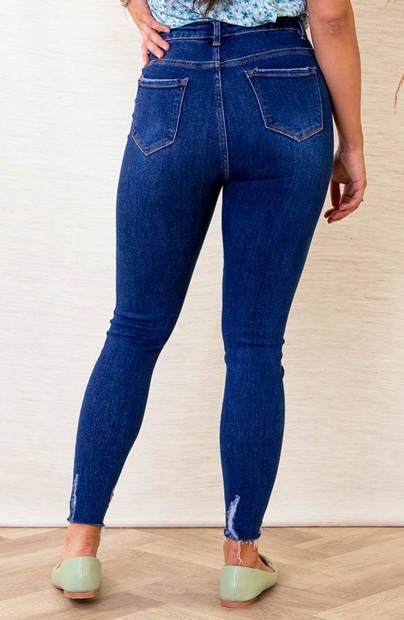 Hoge Taille Broek Damaged Izzy – shoparchief — foto 3