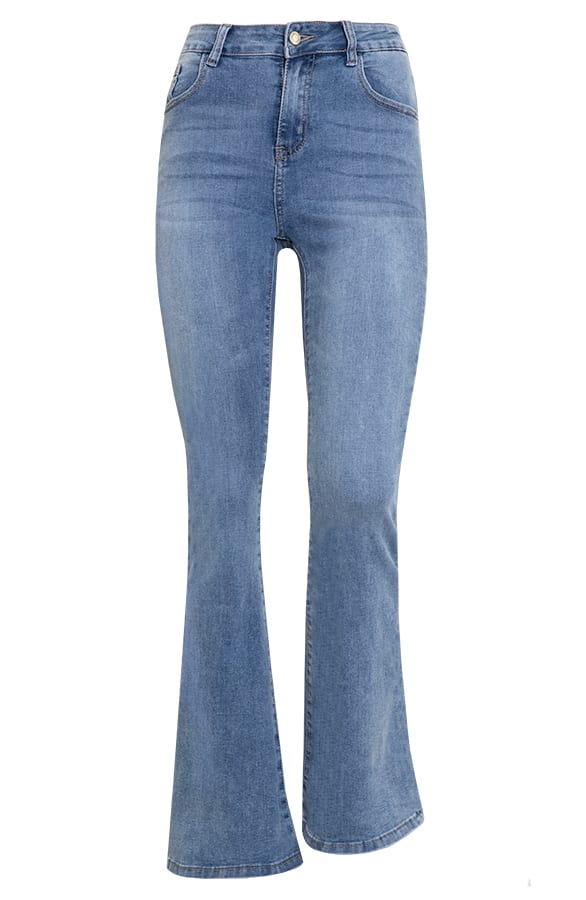 Hoge Taille Flared Broek Elsa – shoparchief
