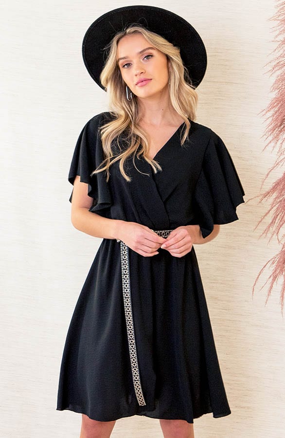 Jurk Nikkie Zwart – shoparchief — foto 2