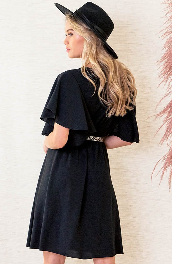 Jurk Nikkie Zwart – shoparchief — foto 4