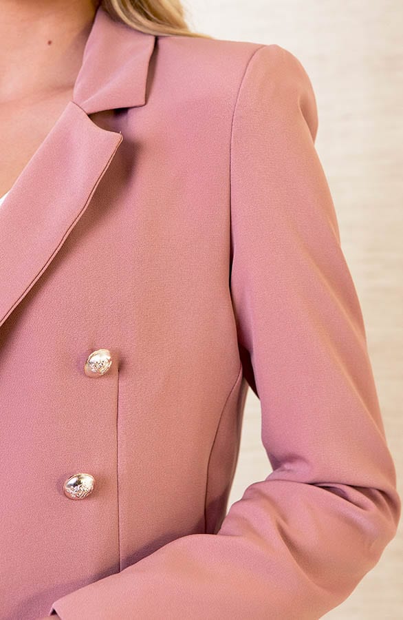 Blazer Met Knopen Lola Roze – shoparchief — foto 5