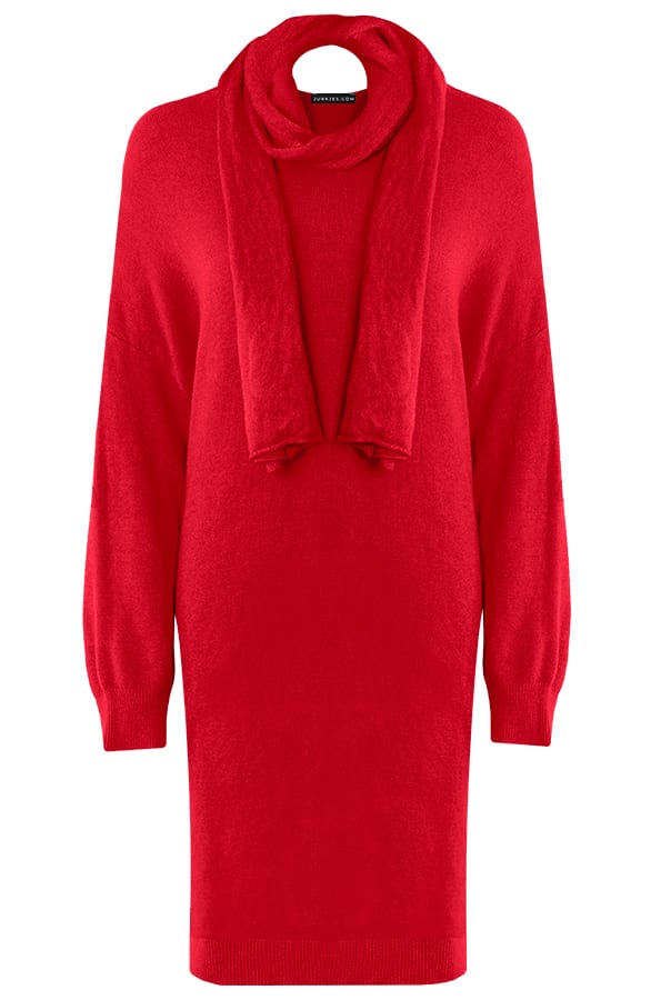 Sjaal Marie Rood – shoparchief — foto 4