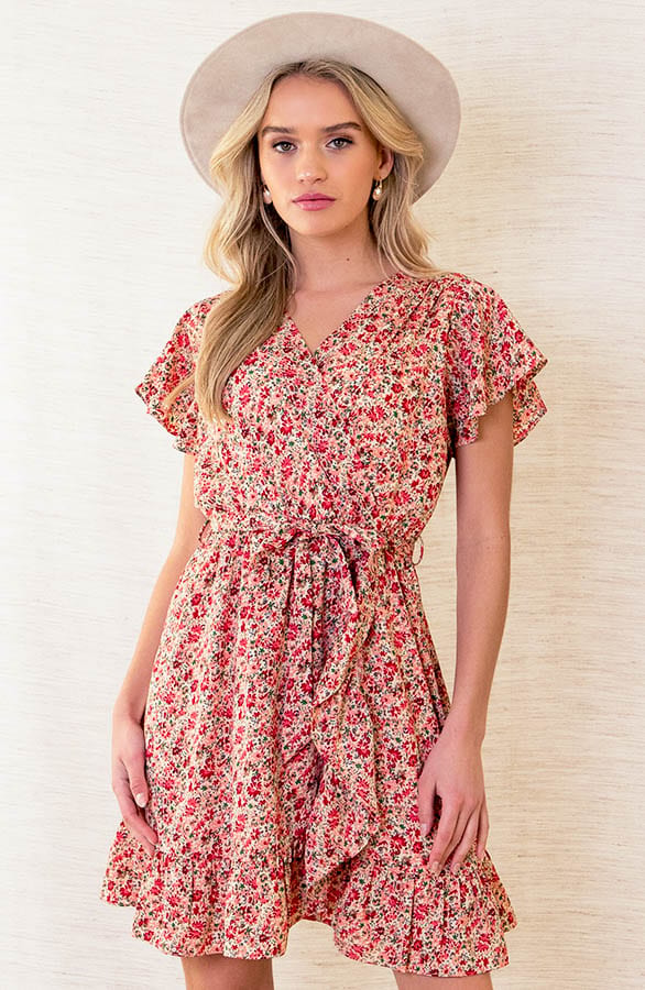 Overslag Jurk Floral Philou – shoparchief