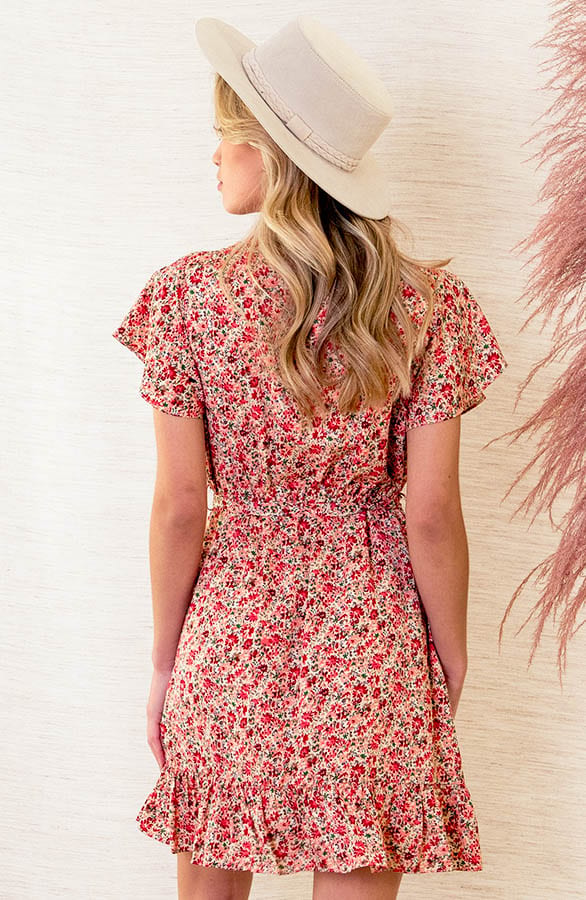 Overslag Jurk Floral Philou – shoparchief — foto 4
