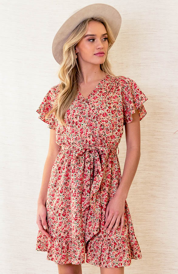 Overslag Jurk Floral Philou – shoparchief — foto 2