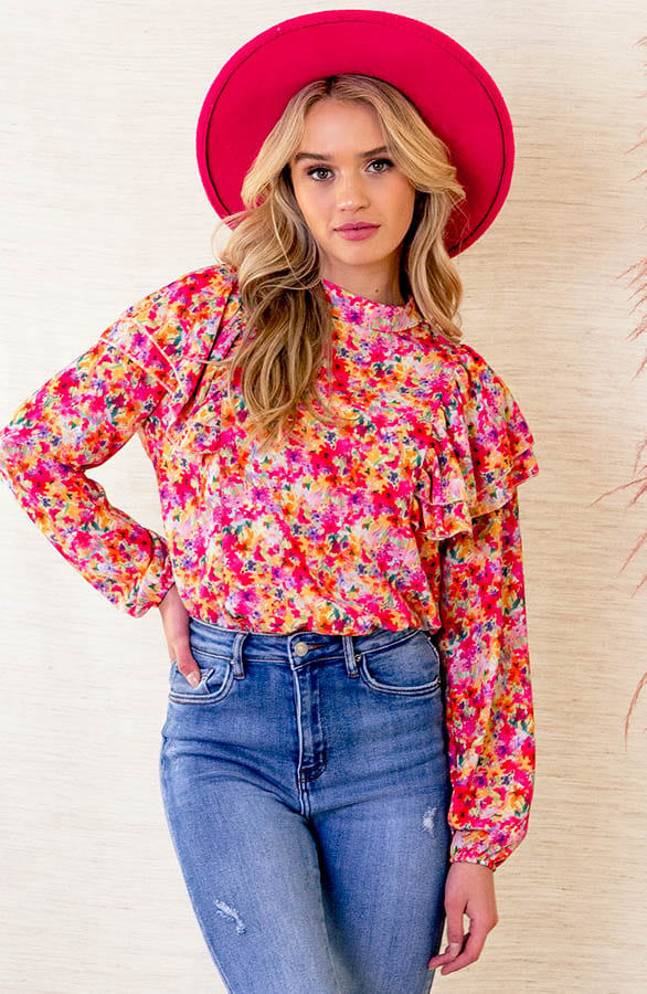 3. Kleurrijke blouses