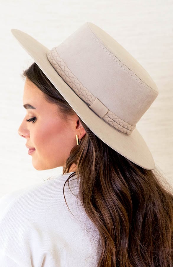Trendy Hoed Femm Beige – shoparchief — foto 3