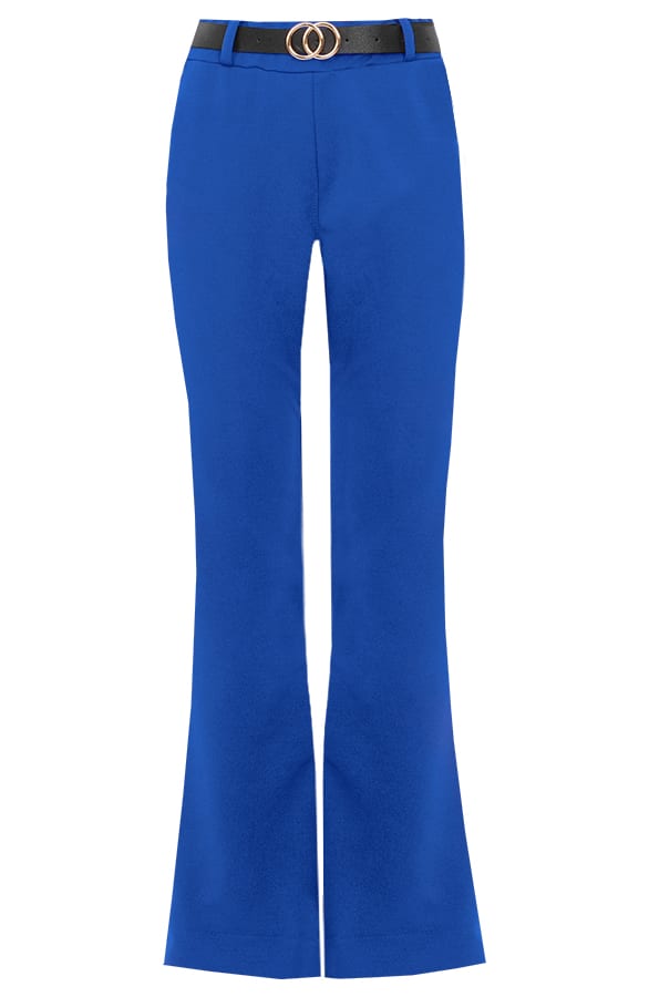 Flared Pantalon Jess Kobalt – shoparchief
