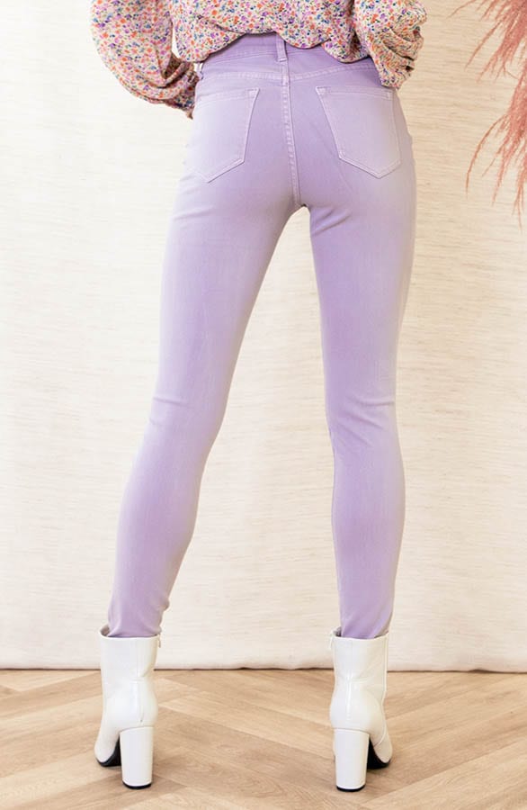 High Waist Spijkerbroek Lizzy Lila – shoparchief — foto 2