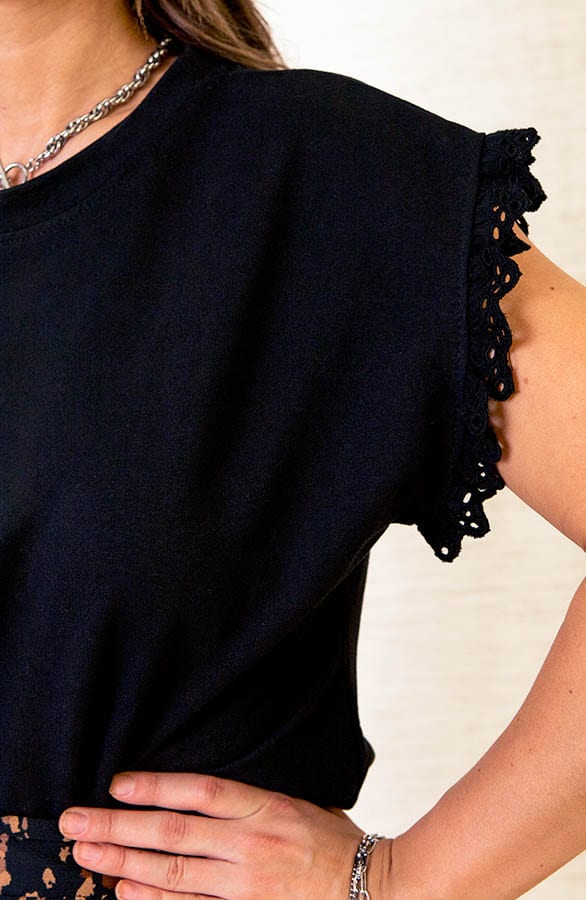 Top Met Details Bo Zwart – shoparchief — foto 5