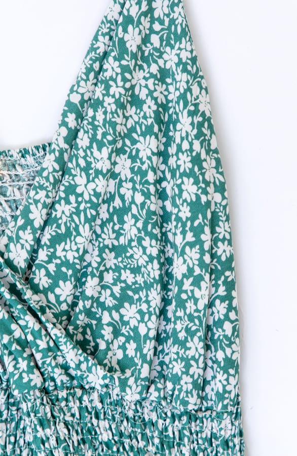 Bloemen Spaghetti Jurk Jacky mint – shoparchief — foto 2
