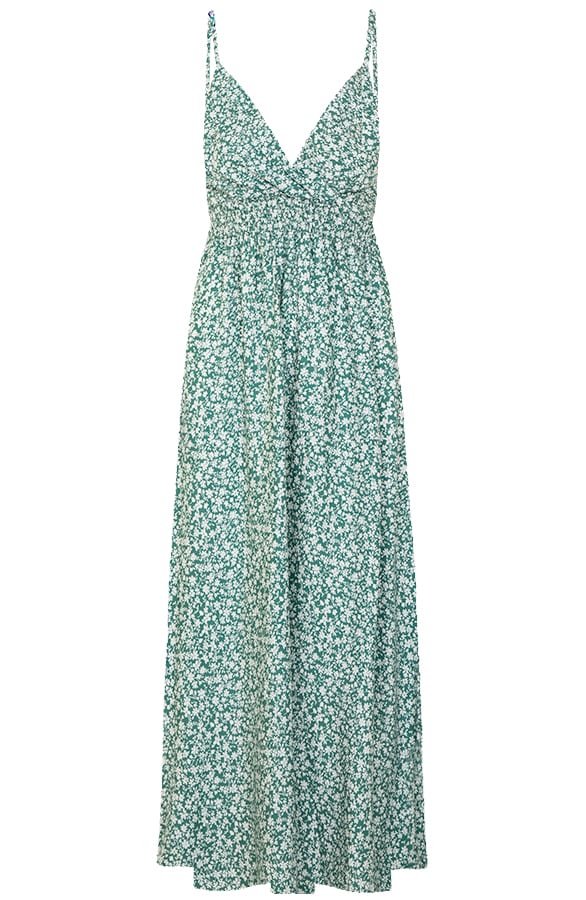 Bloemen Spaghetti Jurk Jacky mint – shoparchief
