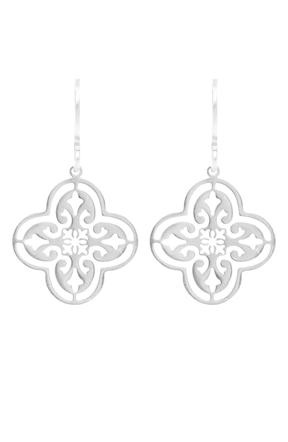 Clover Earrings Jill Silver – shoparchief