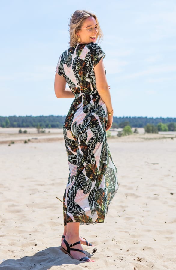 Ezra Palm Dress – shoparchief — foto 2