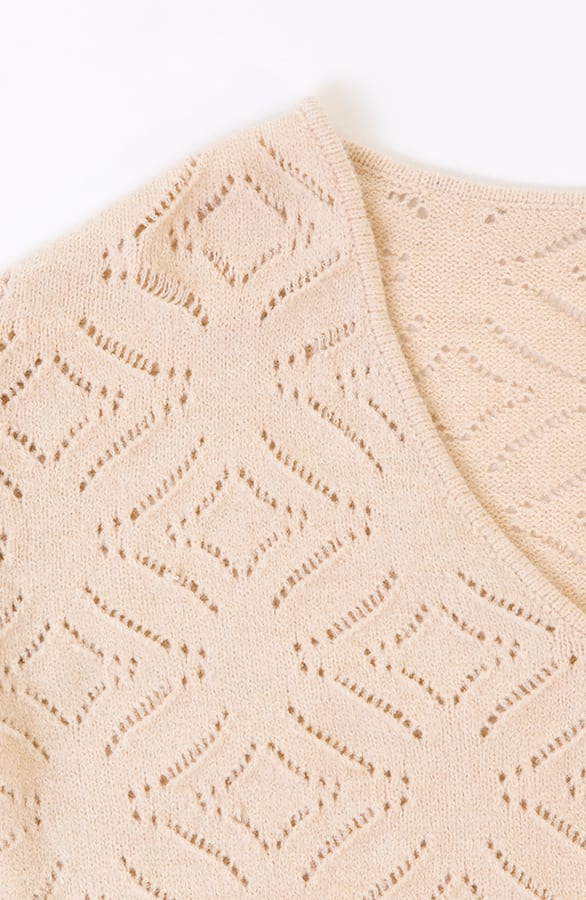 Gehaakte Trui Brooklyn Beige – shoparchief — foto 2