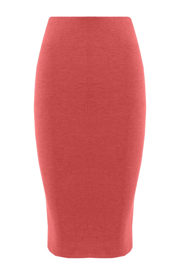 Midi Split Rok Angel Dust Koraal – shoparchief