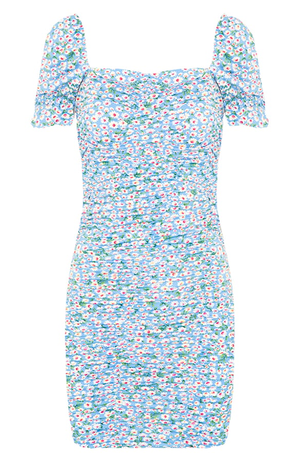 Bodycon Jurk Madelief Babyblauw – shoparchief
