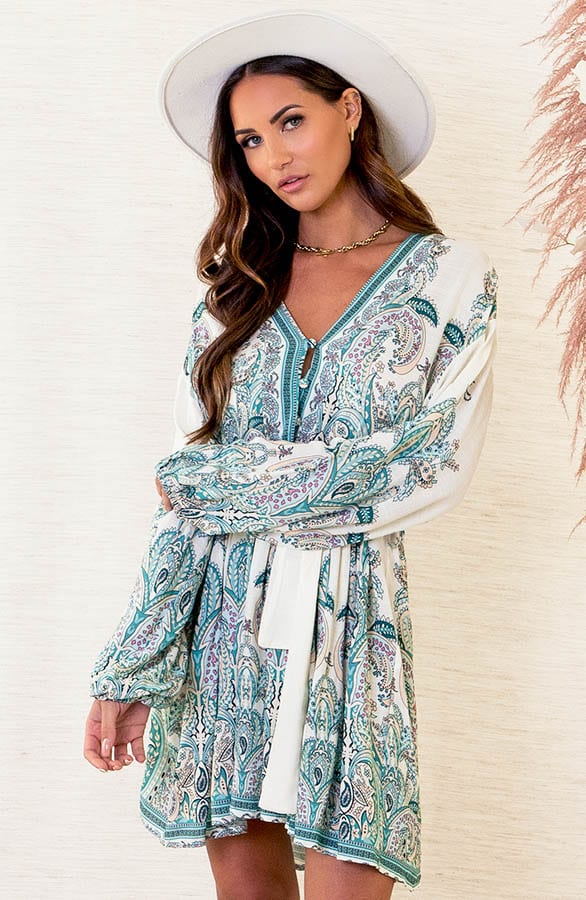 Ibiza Strik Jurk Jenna Mint – shoparchief — foto 2