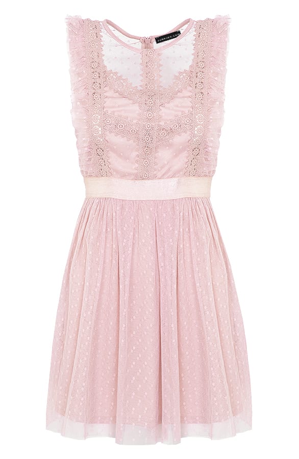 Luxe Kanten Jurk Mary Roze – shoparchief