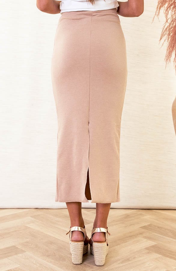 Maxi Split Rok Angel Beige – shoparchief — foto 3