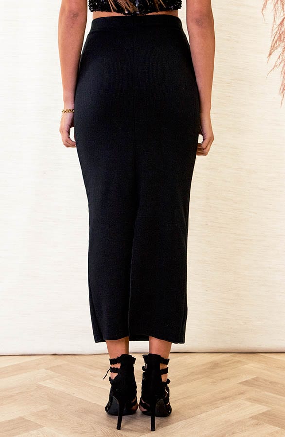 Maxi Split Rok Angel Zwart – shoparchief — foto 3