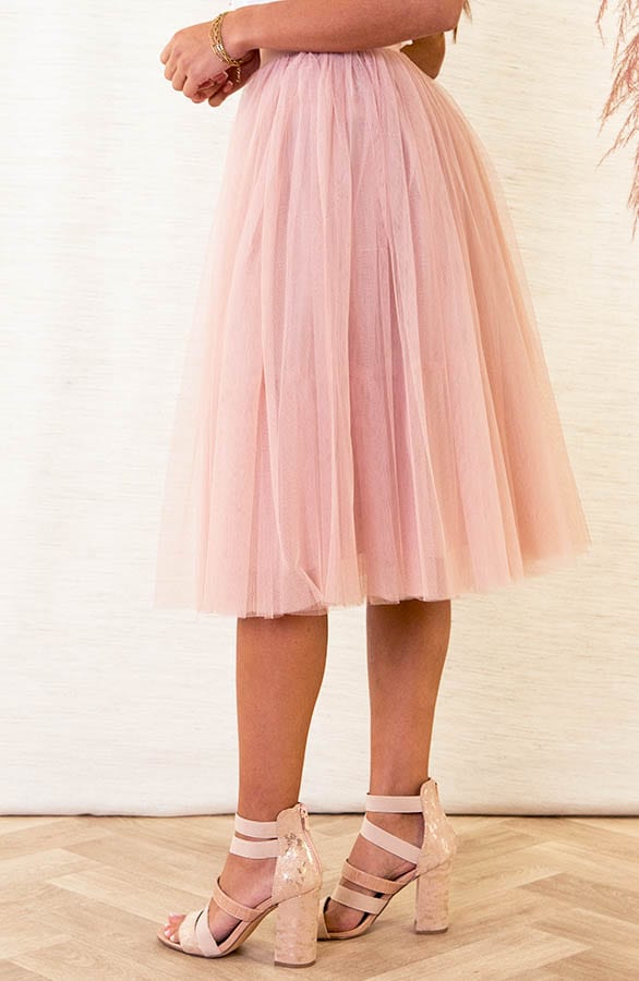Midi Tule Rok Loiza Roze – shoparchief — foto 2