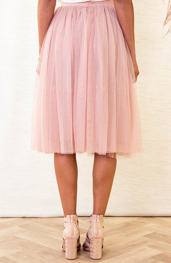 Midi Tule Rok Loiza Roze – shoparchief — foto 3