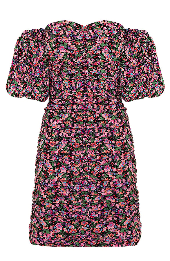 Offshoulder Flower Dress Melodee – shoparchief