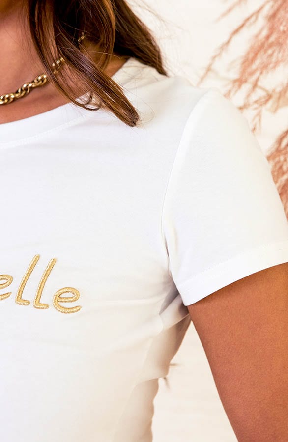 Parisienne Top Fleur Goud – shoparchief — foto 5
