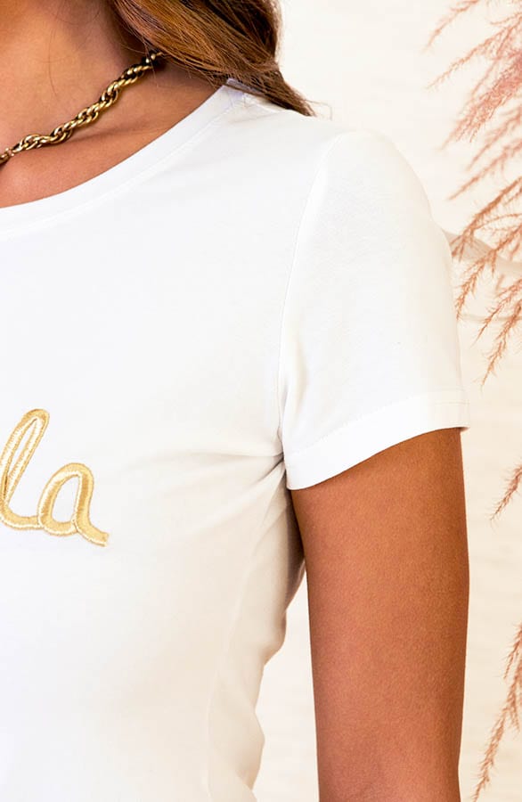 Shirt Oohlala Naomi Wit Goud – shoparchief — foto 4