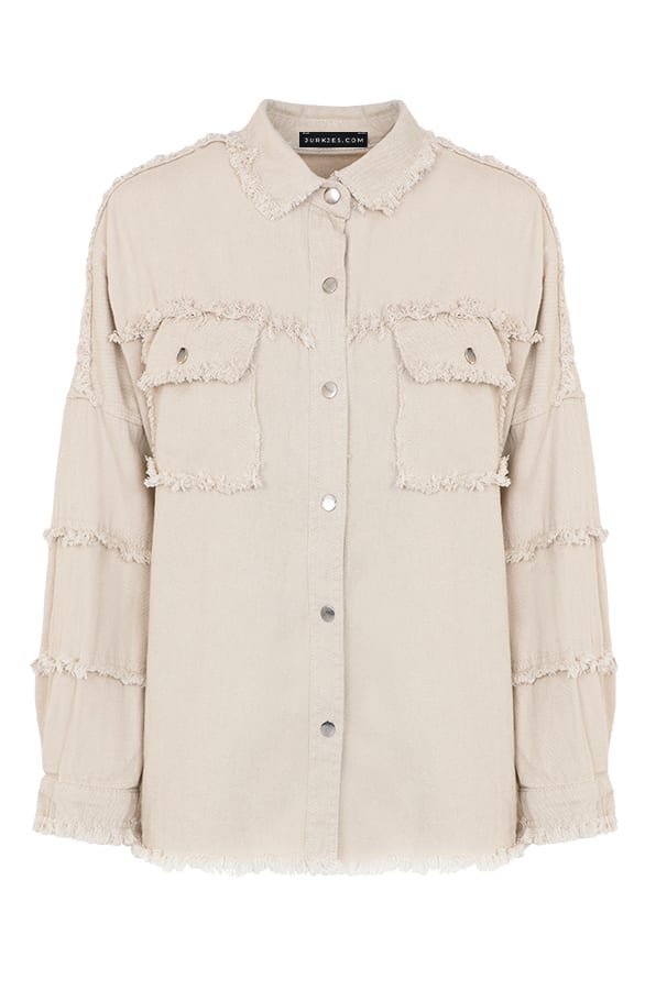 Bohemian Spijkerjas Lindy Beige – shoparchief — foto 5