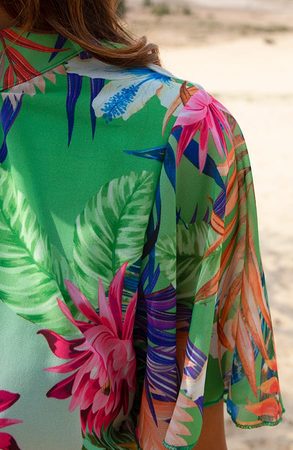 Jurk Met Jungleprint Yulin Multicolor – shoparchief — foto 4