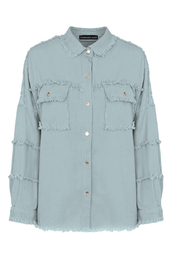 Ibiza Tassel Jacket Oversized Alexa Mint – shoparchief — foto 7