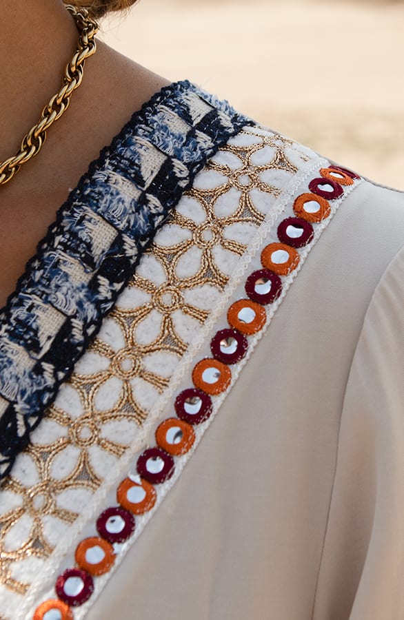 Ibiza Tuniek Met Details Chelsea Beige – shoparchief — foto 4
