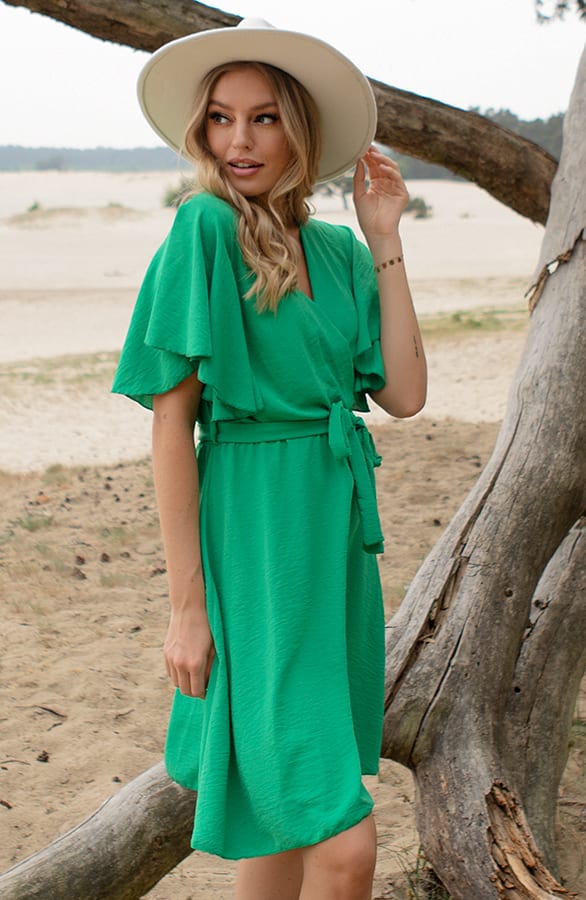 Jurk Nikkie Bright Green 2.0 – shoparchief — foto 2