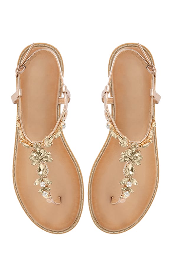 Luxe Sandalen Ellen Goud – shoparchief