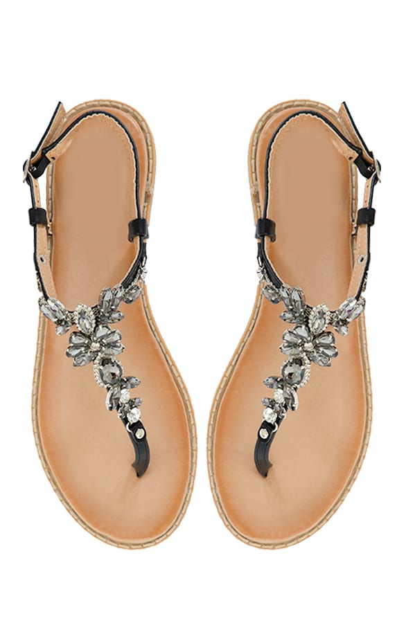 Luxe Sandalen Ellen Zwart – shoparchief