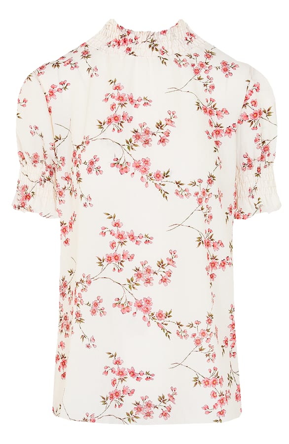 Lynn Top Bloemetjesprint Roze – shoparchief