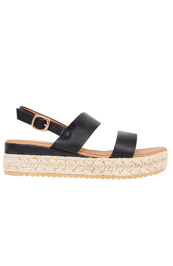 Sandalen Met Bandjes Manon Zwart – shoparchief