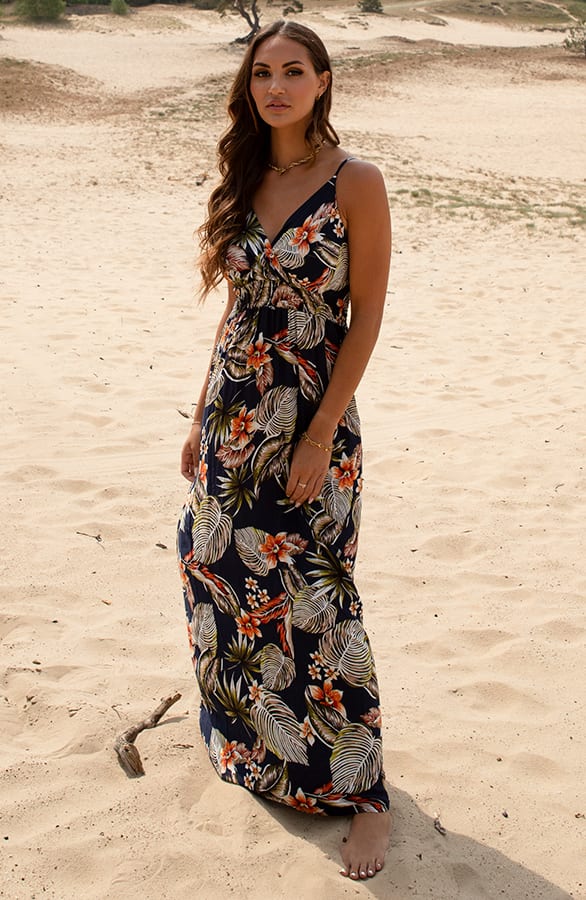 Tropical Spaghetti Jurk Jacky Marine – shoparchief