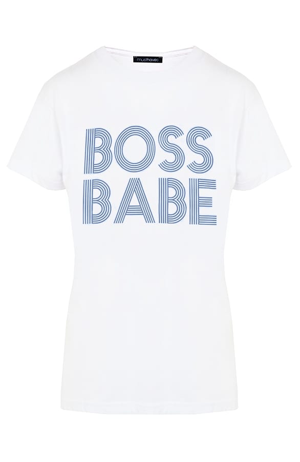 Babe It-Shirt Alycia Blauw – shoparchief