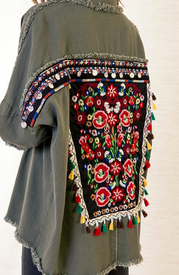 Bohemian Spijkerjas Lindy Army – shoparchief — foto 4