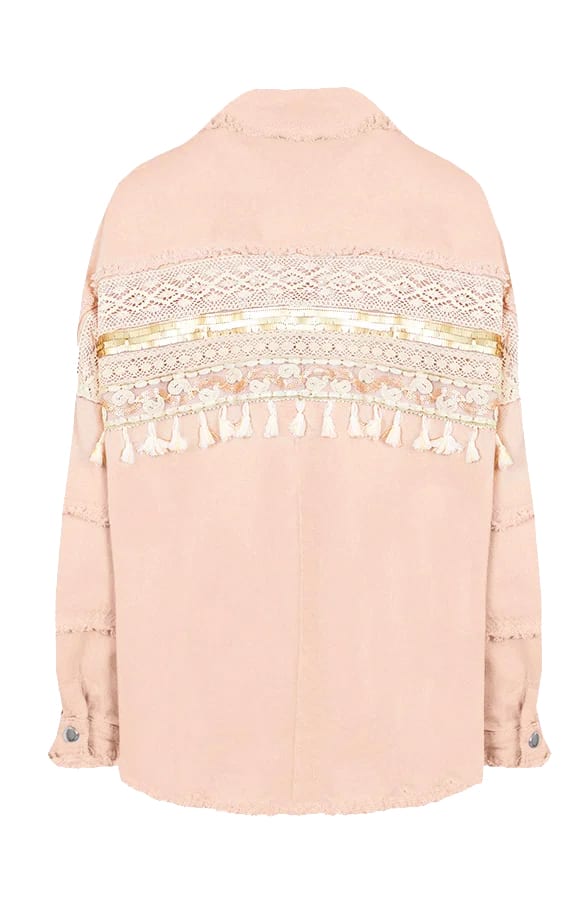 Ibiza Tassel Jacket Oversized Alexa Lichtroze – shoparchief