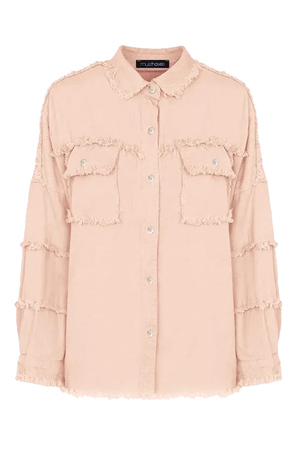 Ibiza Tassel Jacket Oversized Alexa Lichtroze – shoparchief — foto 2