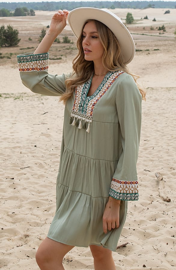Ibiza Tuniek Met Details Chelsea Army – shoparchief — foto 2