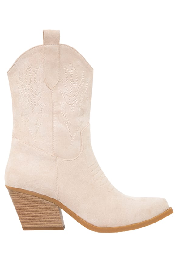 Lage Cowboylaarzen Hester Beige – shoparchief