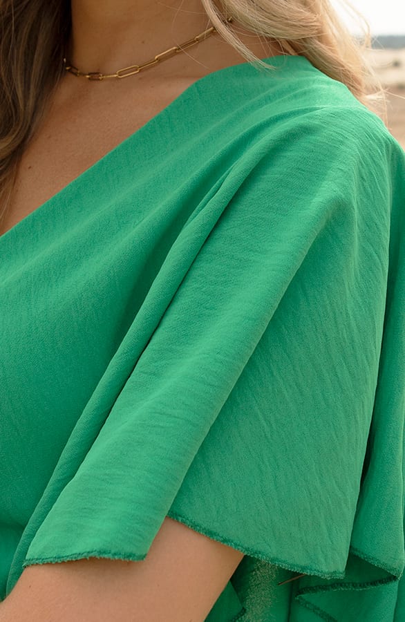Midi Jurk Nikkie Bright Green – shoparchief — foto 4