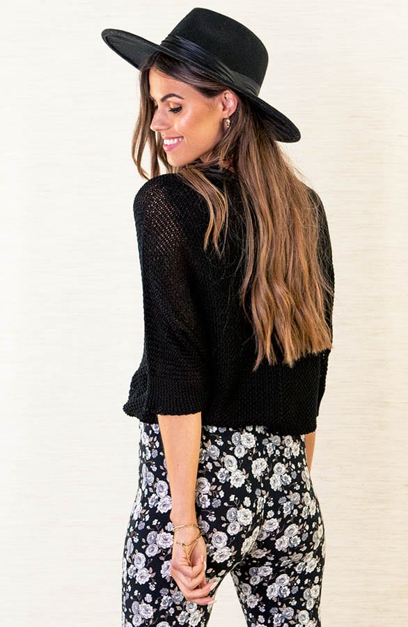 Oversized Gehaakte Top Louise Zwart – shoparchief — foto 4