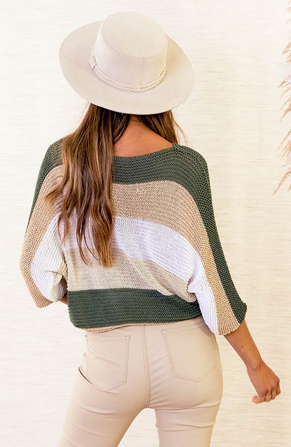 Oversized Lurex Top Manou Army – shoparchief — foto 4